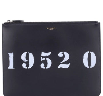 GIVENCHY Clutch mit Nummerierung Schwarz 19520 30481324