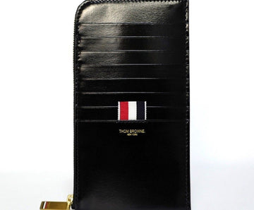 THOM BROWNE アラウンドカード財布 ブラック FAW038A 30480455