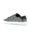 SAINT LAURENT Silbermetallic Star Patch Sneakers 5031090NN10 30480803 [P]