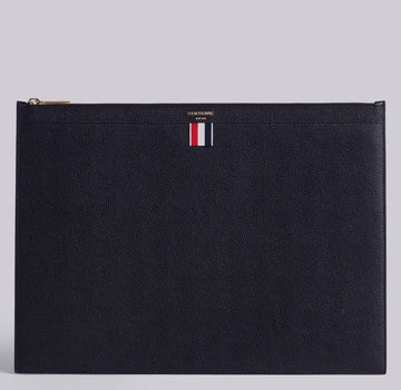 THOM BROWNE Pebble Grain Large Clutch 30480641