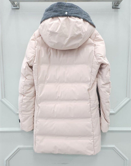 Parajumpers Light Pink Wool Hooded Jumper 27889262