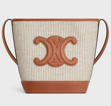 CELINE Kuir Triomphe Small Bucket 23FW 113782FEA 57944683