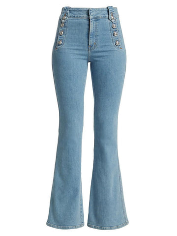 DEREK LAM 10 CROSBY [リファーブ商品] サイズ26 (2-4) ハイウェストストレッチフレアセーラージーンズ 59939911