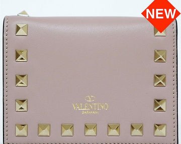 VALENTINO フレンチレザー 二つ折り財布 30481398