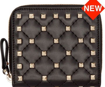 Valentino PW2P0P03NAP Spike Compact Wallet 30481682
