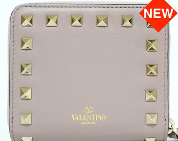 VALENTINO ロックスタッド コンパクト 財布 0649 30481726