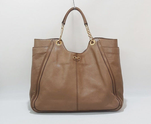 SALVATORE FERRAGAMO チェーントートショルダーバッグ 50303760