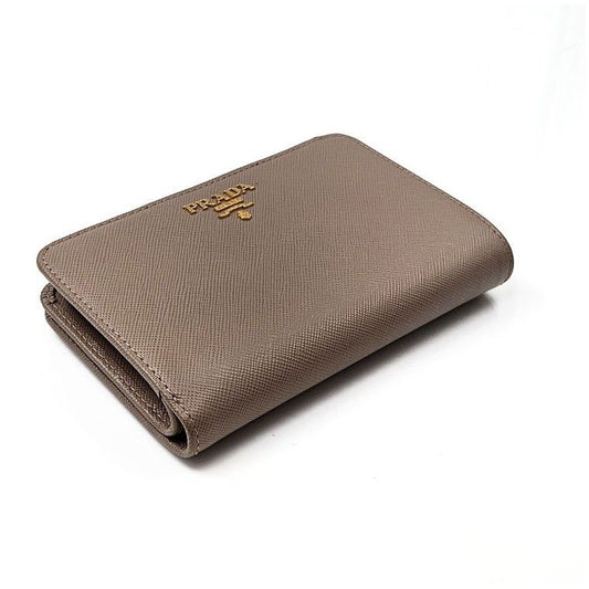 Prada Saffiano Compact Wallet 100223023 59403108
