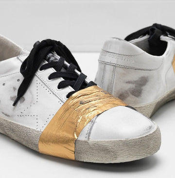 Golden Goose C77 Gold Scorch Sneakers 30480250