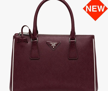 PRADA Saffiano Luxe Double Zipper Bag 1BA863 NZV 30482162