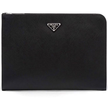 PRADA Saffiano-Leder Dokumentenhalter 2VN003 31580915