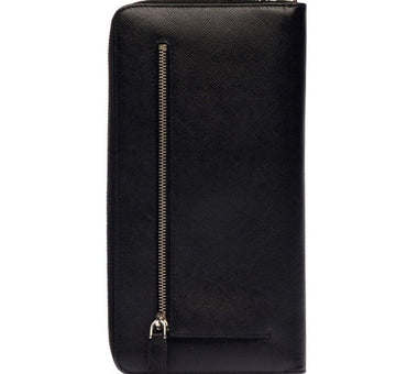 Prada Saffiano Long Wallet with Engraved Logo 30481759