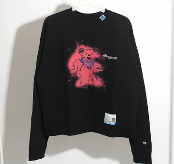 Maison Mihara Yasuhiro Bear Print Sweatshirt Black A11PO713 59104017