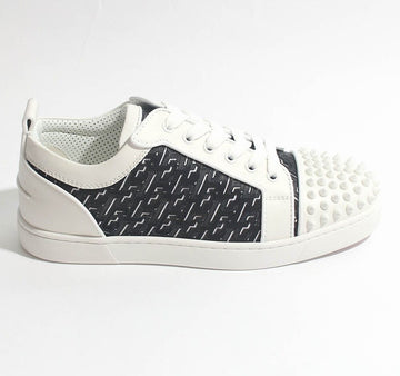 Christian Louboutin Junior Spike Sneakers White/Black 3230015 5193 57375768