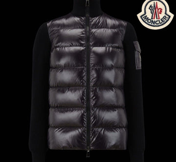 MONCLER Wollstrickjacke mit Padding 9B00026 M1131 40141682