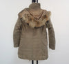 BURBERRY ブリット ラクーンファー トリミング レディース パディングジャケット 60573958 [P]