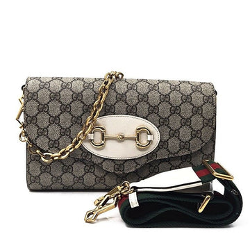 GUCCI 1955 Horsebit Schultertasche (677286) 92423033 59403413