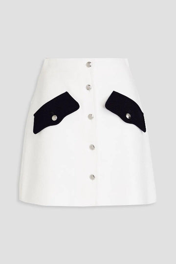 MOSCHINO ツートン ミニスカート IT40 63690892