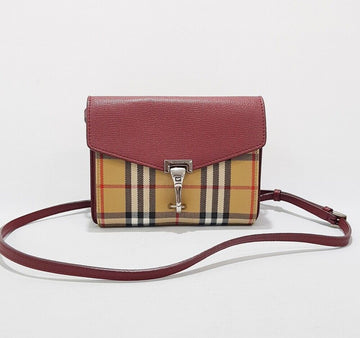Burberry McKen Vintage Check Mini Crossbody Bag 62587093