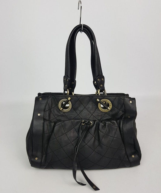 BALLY Schwarze Leder Schultertasche 27061497
