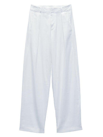 RAG & BONE リファービッシュ商品のサイズ00 リラックスリネンパンツ ホワイト 101536362