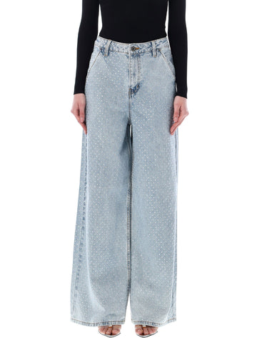 SELF-PORTRAIT Damenweite Denim-Jeans 26 75648389