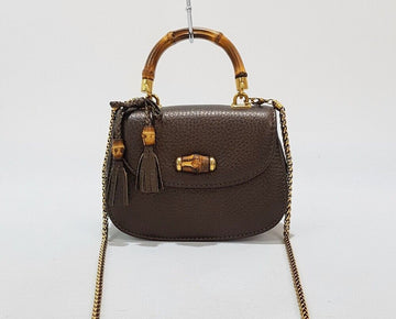 GUCCI Bambus Taschenhenkel Quasten Ketten Mini Umhängetasche 73316580