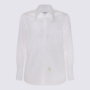 THOM BROWNE [Refurbished-Produkt] Größe IT40 Damenbluse Weiß 121354985