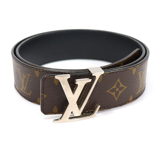 Louis Vuitton M9821V Monogram Canvas Macassar LV Initial Reversible Men's Belt 85 EP33709LV 76304727
