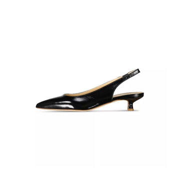 FABIO RUSCONI Black Leather Pumps A0379312 77507515