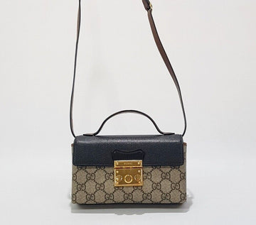 GUCCI Paddle Lock Mini Handle Crossbody Bag 24051365 78153226