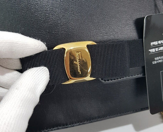 Salvatore Ferragamo New Vara Chain Crossbody Bag 78153240
