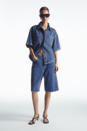 COS リファービッシュ商品 サイズ32 ロングラインデニムパンツ 81804651