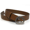 Gucci Leather Belt Interlocking 546389 BGHON 2535 82320025 [P]