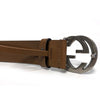 Gucci Leather Belt Interlocking 546389 BGHON 2535 82320025 [P]