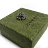 Gucci Interlocking Heart Brooch 92.5% Silver 728472 8163 81189132 [P]