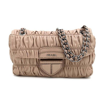 PRADA ゴフレパルティナチェーンショルダーバッグ (B4553C) 80366592