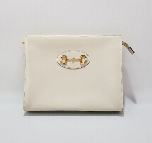 Gucci Horsebit Leather Clutch 80721270