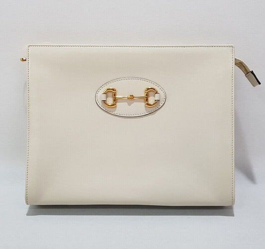 Gucci Horsebit Leather Clutch 80721270
