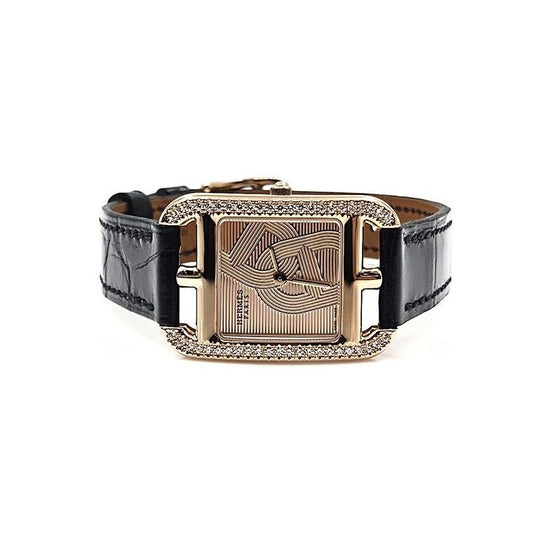 Hermes Cape Cod Diamond Gold Watch (cc1.371) 61524033 86816111