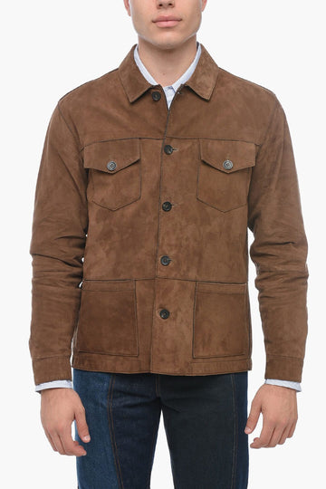 ALTEA Suede Derby Jacket IT48 P593823 126729676