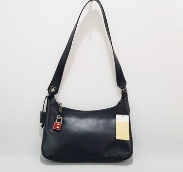 BALLY Schwarze Leder Schultertasche 59828404