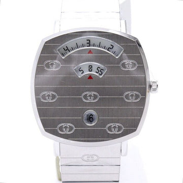 Gucci YA157401 GRIP Metal 35mm Quartz Unisex Watch aa37320 152888528