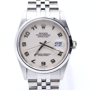 Rolex 16200 DATEJUST Jubilee Band 36mm Steel Watch aa20674 152888533