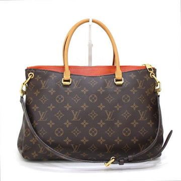 LOUIS VUITTON モノグラムキャンバスパラスMMトートバッグ兼ショルダーバッグ M41148 152893883