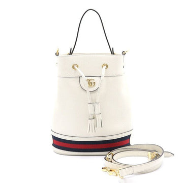GUCCI Ophidia Kleine Weiße Bucket Bag Tote Bag Schultertasche Crossbody bag 610846 152893361