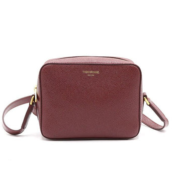 Thom Browne FAP119A Burgundy Business Mini Camera Bag Crossbody for Women 152893215