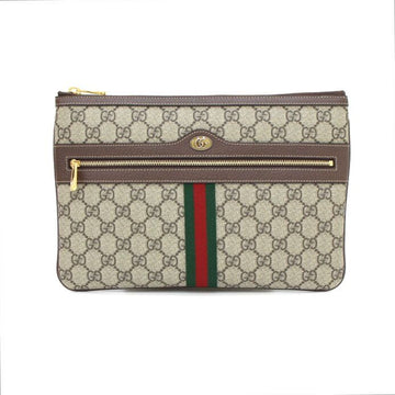 Gucci GG Supreme Ophidia Web Stripe Pouch Clutch Bag 517551 152893229