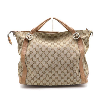 Gucci GG Canvas Interlocking Logo Tote Bag and Shoulder Bag 323675 152893130