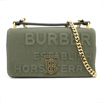 Burberry Horsbury Lola TB Logo Gold Chain Shoulder Bag Crossbody AA39045 152894119